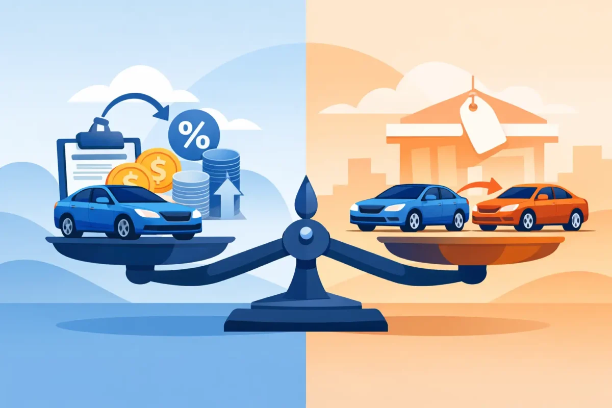 Auto Refinance vs Trade In: Which Saves More?